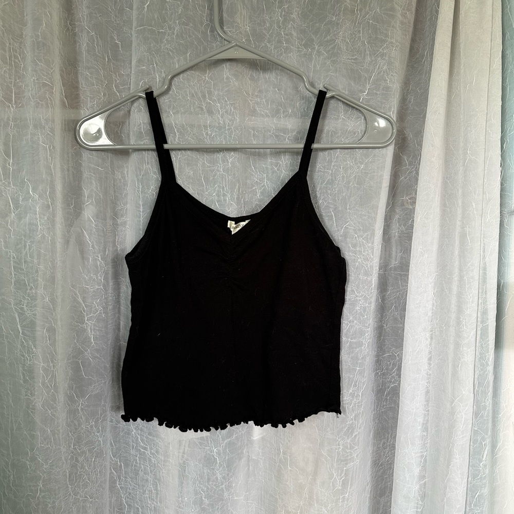 Bozzolo tank top- size medium- black